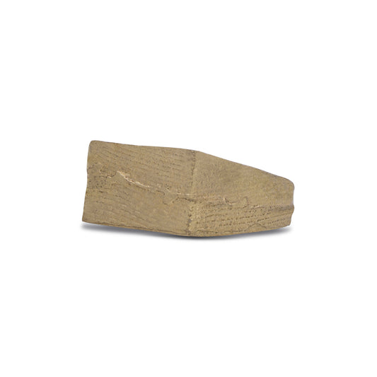 Gold Textured Signet Ring