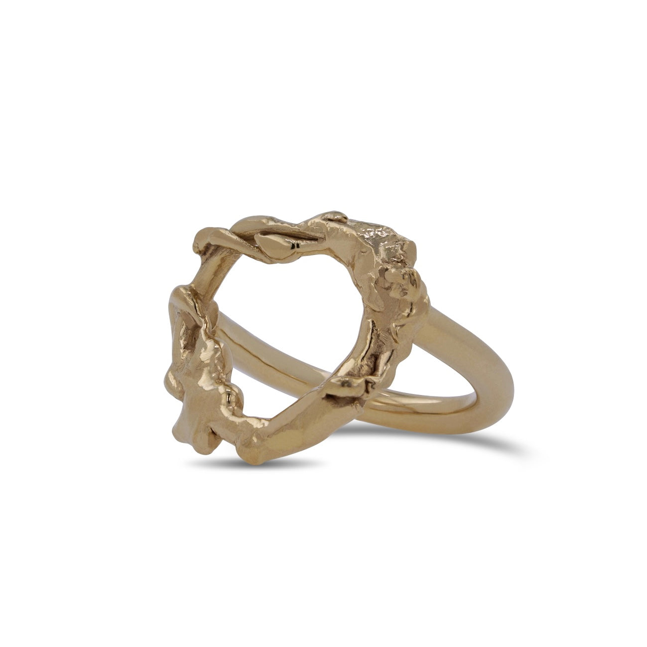 Gold Heart Ring