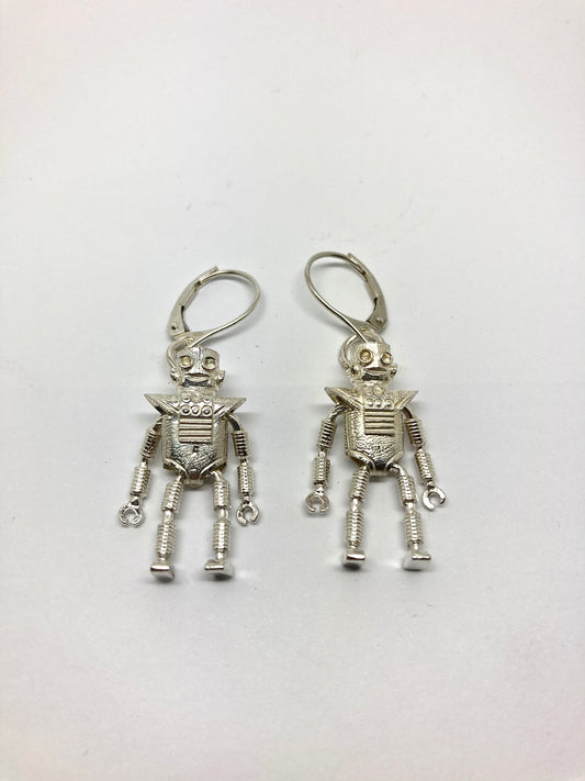 Robot Earrings